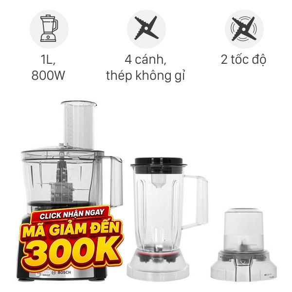 Máy xay đa năng Bosch MCM3501M
