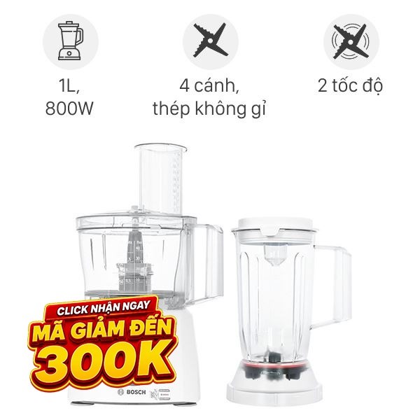Máy xay đa năng Bosch MCM3200W