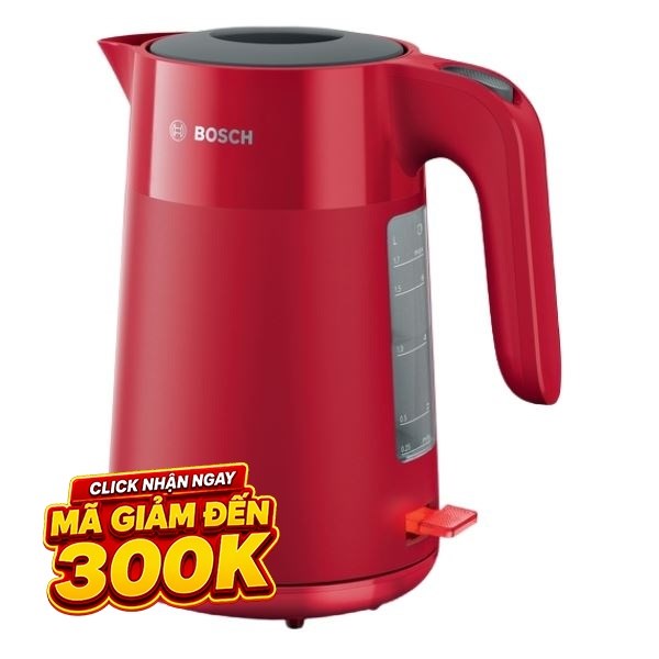 Bình đun siêu tốc Bosch 1.7 lít TWK2M164