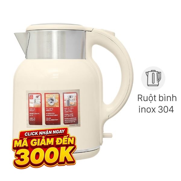 Bình đun siêu tốc Tefal 1.9 lít KO190AE0
