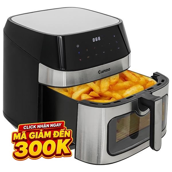 Nồi chiên không dầu Rapido 9 lít RAF-9.0D 2M