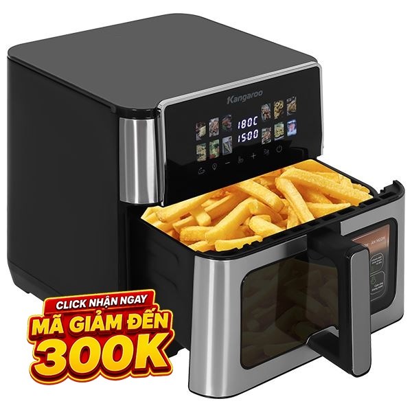 Nồi chiên không dầu Kangaroo 10 lít KGAF102DG
