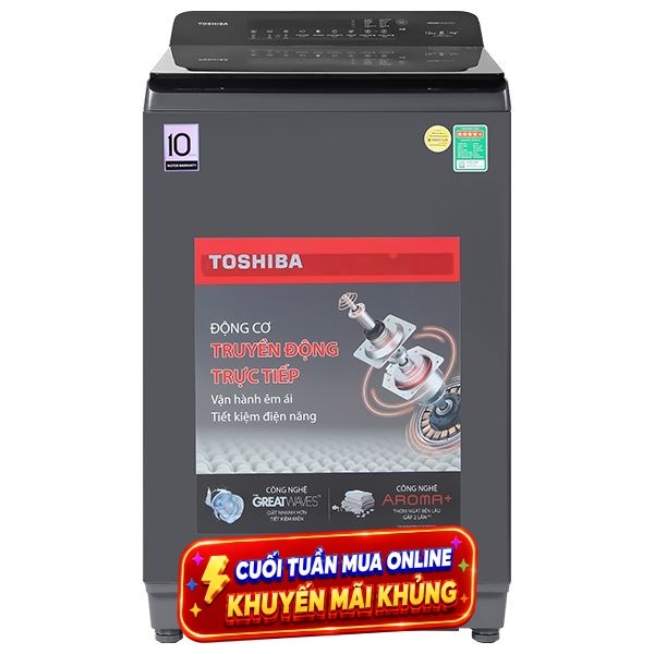 Toshiba Inverter 12 Kg AW-T26D1300TV (MG)