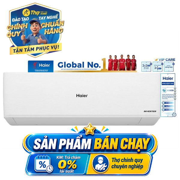 Haier Inverter 1 HP HR-10VQI
