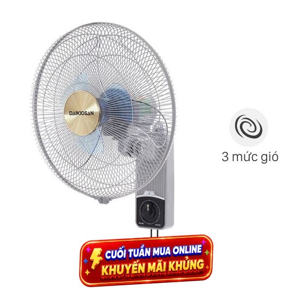 Quạt treo tường Daikiosan  6 cánh DQ120 55W