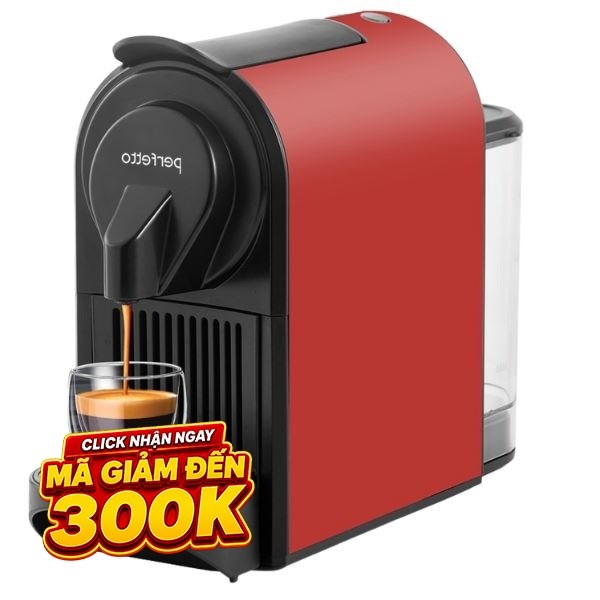 Máy pha cà phê Perfetto P9.BK - Đỏ
