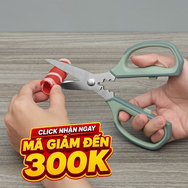 Kéo nhà bếp thép không gỉ 3Cr13 Delites CF7441