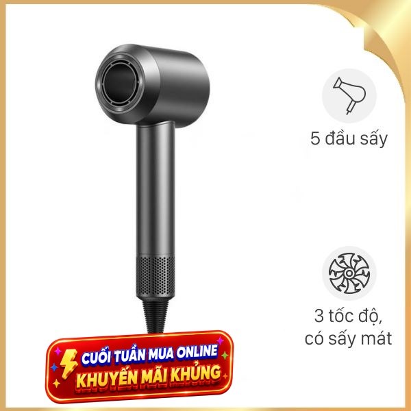 Máy sấy tóc LEAFLESS L01 - Đen