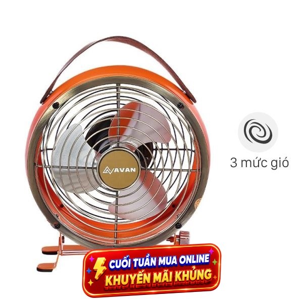 Quạt bàn AVAN  3 cánh AVF-T125DC 4W
