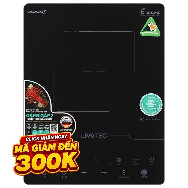 Bếp từ đơn Livotec LIS-646 2100W