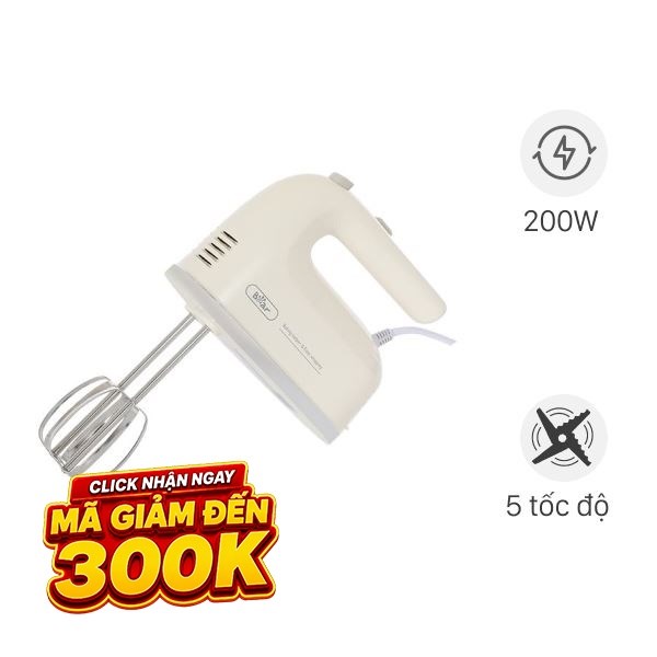 Máy nhồi bột đánh trứng Bear HAM-025CG