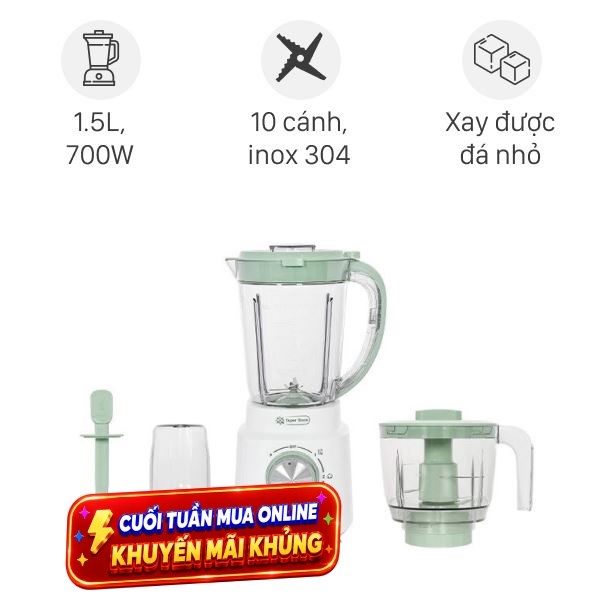 Máy xay đa năng Bear BLD-155AE