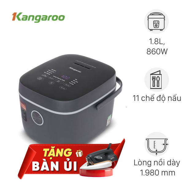 Nồi cơm điện tử Kangaroo 1.8 lít KGRC18D3G