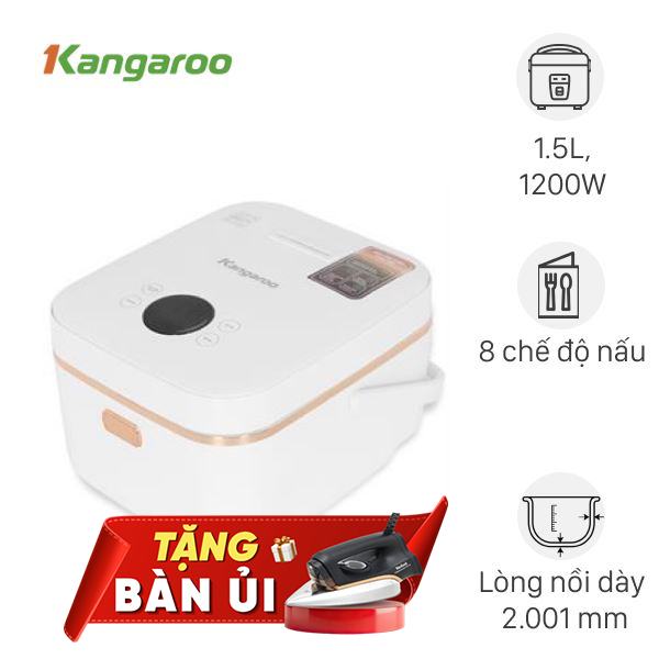 Nồi cơm điện cao tần Kangaroo 1.5 lít KGRC15IH3G