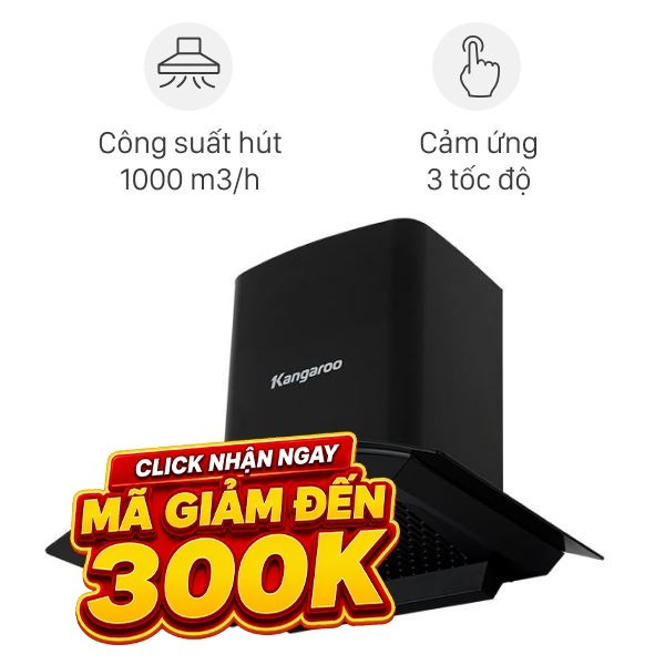 Máy hút mùi kính cong Kangaroo KGCH70H7C