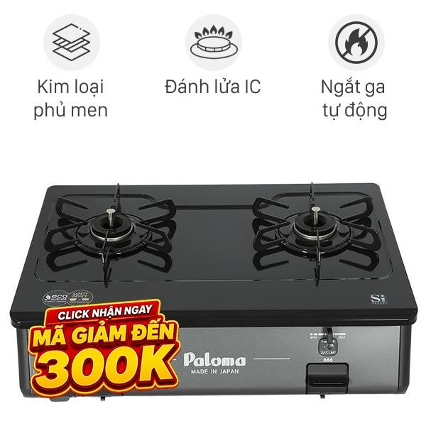 Bếp gas đôi Paloma PA-211B-R(VN)