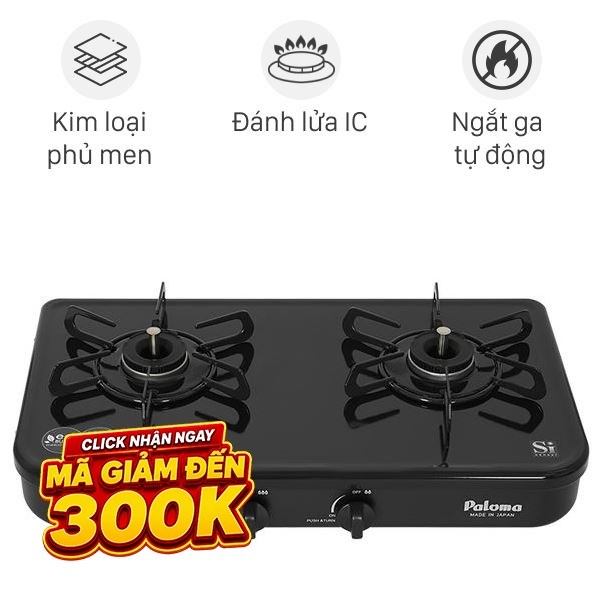 Bếp gas đôi Paloma PA-29B(VN)