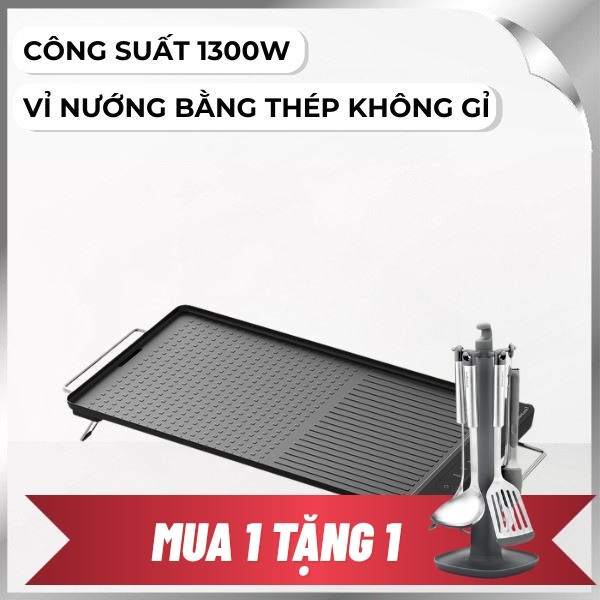 Bếp nướng điện Lock&Lock 1300W