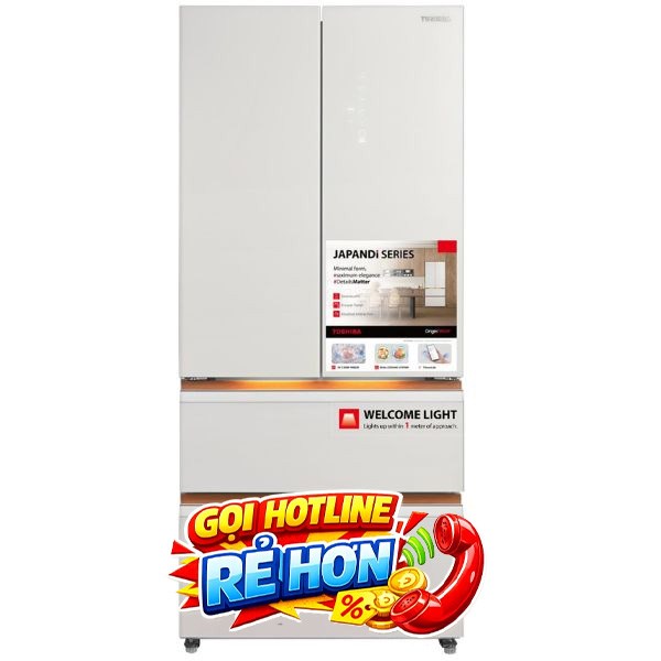 Toshiba Inverter 520 lít GR-RF680WI-PGV(D4)