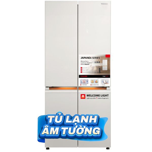 Toshiba Inverter 521 lít GR-RF681WI-PGV(D4)