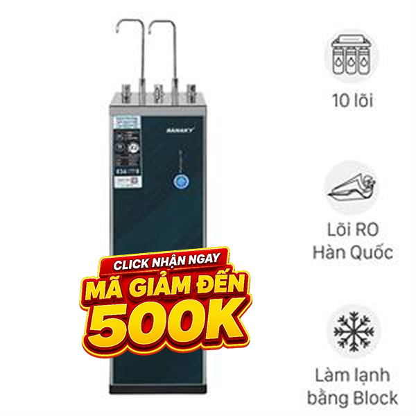 Máy lọc nước RO nóng nguội lạnh Hydrogen Sanaky SNK-S3HK85