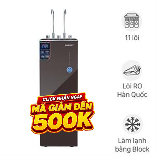 Máy lọc nước RO nóng nguội lạnh Hydrogen Sanaky SNK-TV3HK88