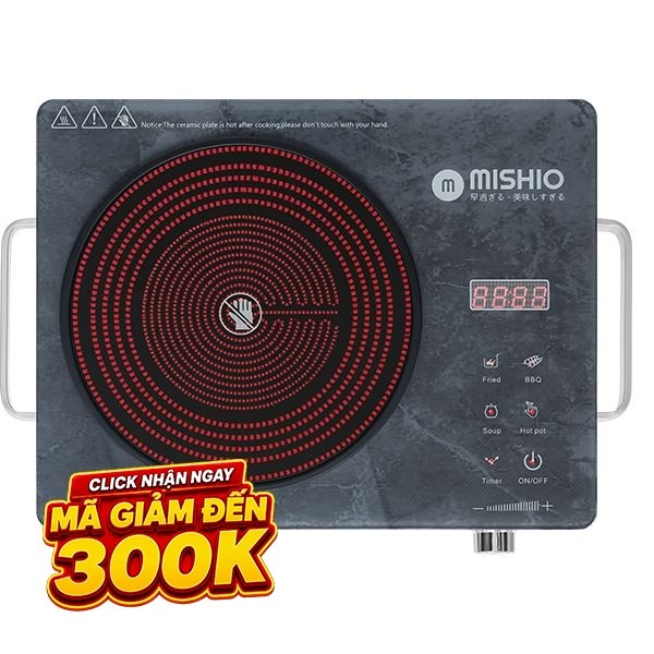 Bếp hồng ngoại đơn Mishio Mk417 2200W
