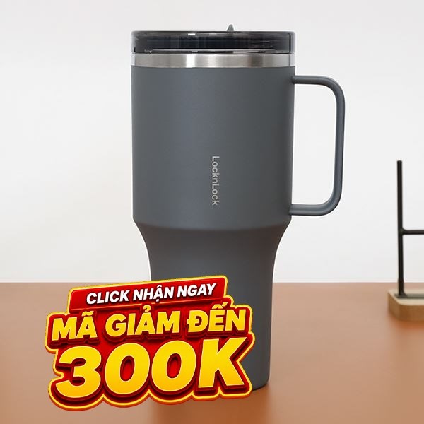 Bình giữ nhiệt Inox 820 ml Lock&Lock LHC4326GRY