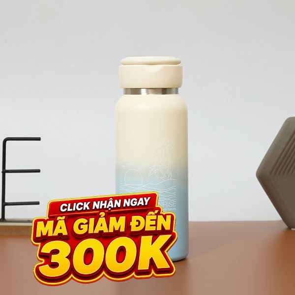 Bình giữ nhiệt Inox 650 ml Lock&Lock LHC4321NIVY