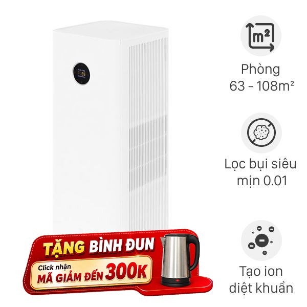 Máy lọc không khí Xiaomi Mijia Smart Air Purifier Max EU (BHR08XEEU) 70W