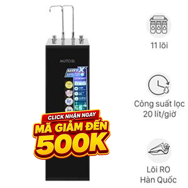 Máy lọc nước RO nóng nguội lạnh Mutosi MP-N911