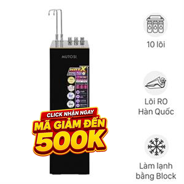 Máy lọc nước RO Hydrogen ion kiềm Mutosi MP-P88N