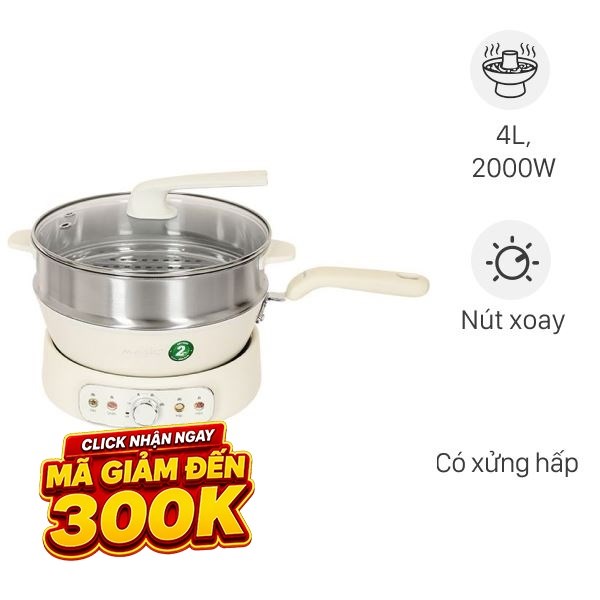 Nồi lẩu đa năng Magic Eco AC-284 4 lít