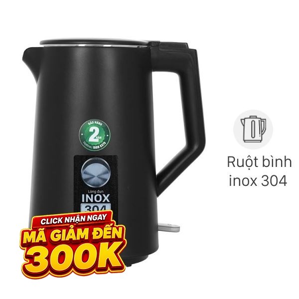 Bình đun siêu tốc Magic Eco 1.7 lít AC-43