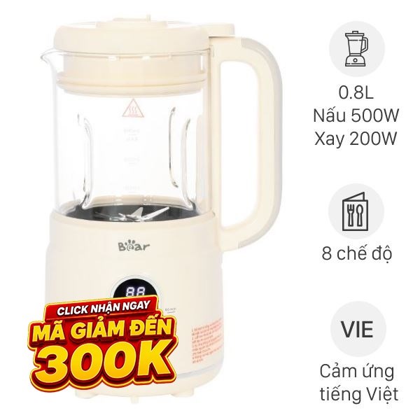 Máy làm sữa hạt đa năng Bear HSB-045MQ
