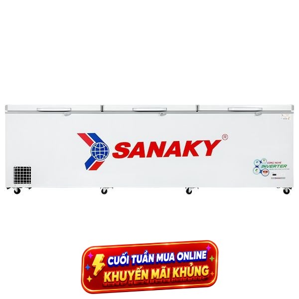 Tủ đông Sanaky Inverter 1500 lít VH-1799HY3