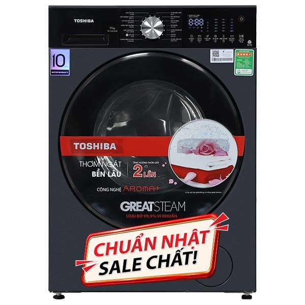 Toshiba Inverter 11 Kg TW-T33B120UWV(MK)
                Mẫu mới