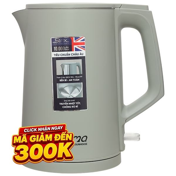 Bình đun siêu tốc Sunhouse Mama 2 lít SHD1379