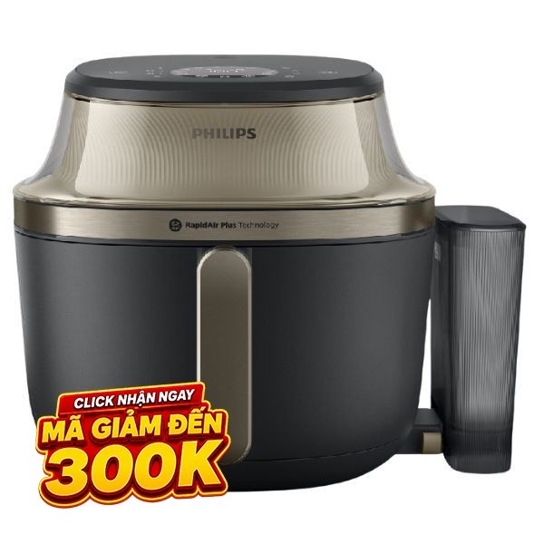 Nồi chiên không dầu Philips 7.2 lít NA543/00