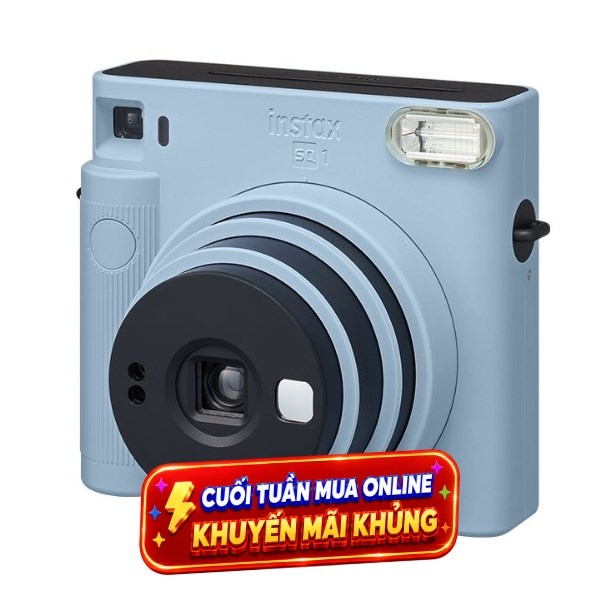 Máy chụp ảnh lấy liền Fujifilm Instax Square SQ1 Glacier Blue