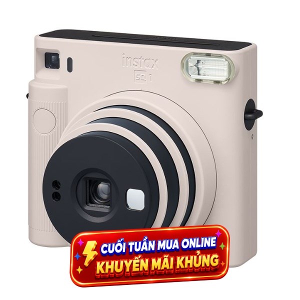 Máy chụp ảnh lấy liền Fujifilm Instax Square SQ1 Chalk White