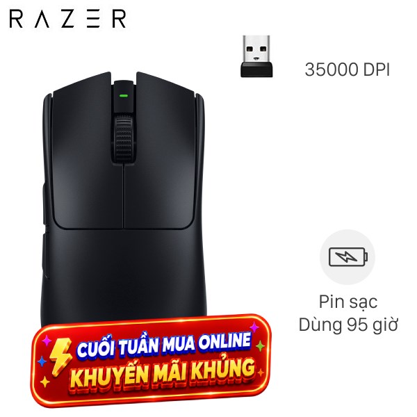 Chuột sạc Không dây Gaming Razer Viper V3 Pro SE