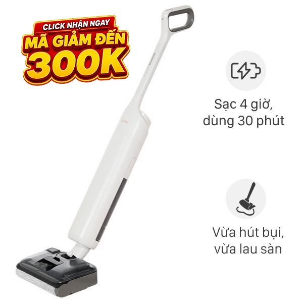 Máy hút bụi lau nhà Midea MAT02APWH
