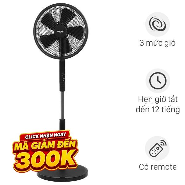 Quạt đứng Magic  5 cánh A-251 55W