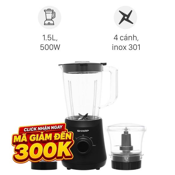 Máy xay đa năng Sharp EM-SP252-BK