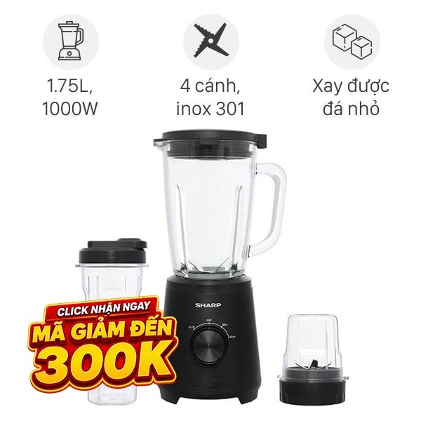 Máy xay đa năng Sharp EM-SG1000-BK