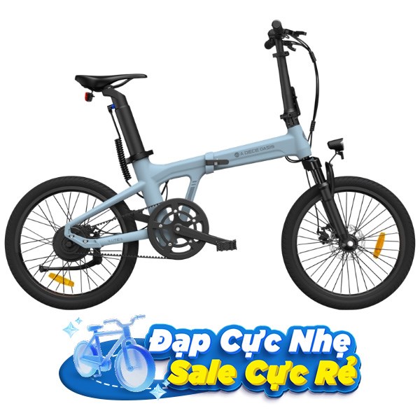 Xe đạp trợ lực điện ADO gấp gọn A20 Lite V2 Xanh