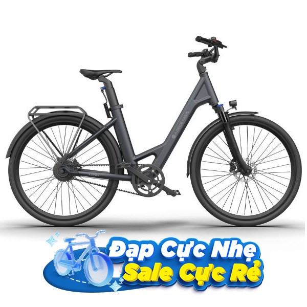 Xe đạp trợ lực điện ADO A28 Lite Xám
