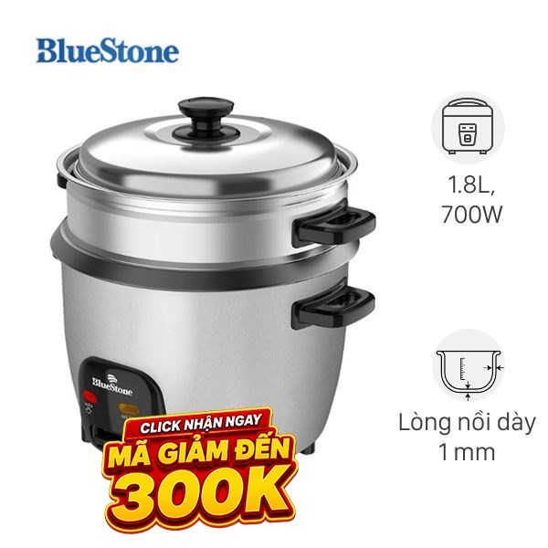 Nồi cơm nắp rời BlueStone 1.8 lít CRB-5419