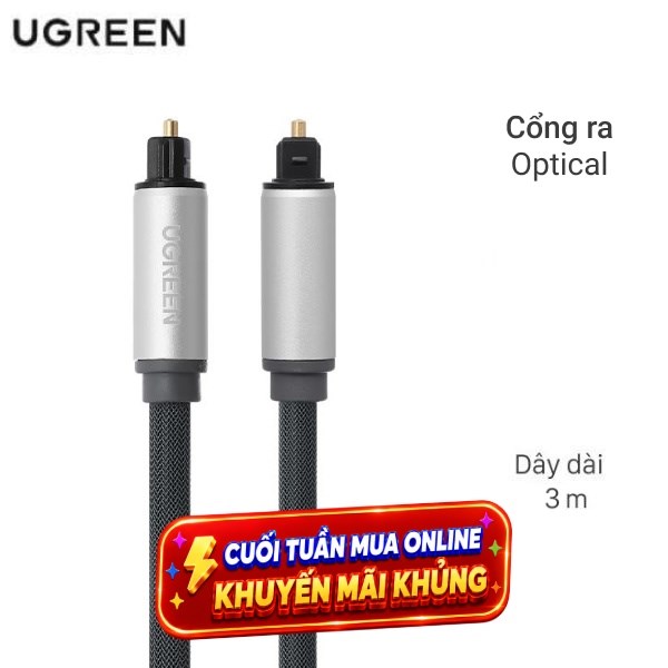 Cáp âm thanh quang Optical 3m Ugreen AV108 10541